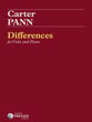 Differences Viola and Piano - Score and Part cover
